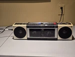 Aiwa W330H 4 Band Stereo Radio Cassette Recorder Off White. Fixed Price $115.00.