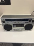 Toshiba RT-6035 Am/fm Stereo Radio Cassette Recorder Boombox Tape Deck Inop. Fixed Price $25.00.