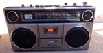 Sanyo M9930K 4 Band Fm/sw/mw Stereo Cassette Boombox For Parts/repair Tested. Fixed Price $150.00.