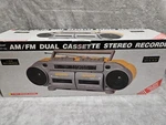 Lenoxx Sound CT-744 Am/fm Stereo Dual Cassette Recorder Yellow. Fixed Price $235.77.