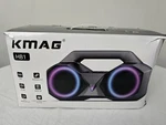 Kmag HB1 Black Wireless Bluetooth IPX7 Waterproof Portable Speaker Open Box. Fixed Price $49.95.