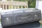 Yorx Super Sounds Newave Model NO.P1215 Portable Radio Double Deck. Fixed Price $129.95.