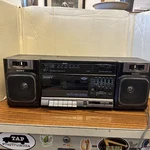 Sony CFS-1010 Am/fm/cassette Record & Play Stereo -detachable Speakers. Fixed Price $44.00.