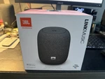 Jbl Link Music Smart Wi-fi And Bluetooth Speaker With Google Assistant Gray. Fixed Price $60.00.