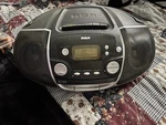 Rca RCD-175B Portable Boombox Player Am/fm Radio Cassette Recorder. Fixed Price $50.00.