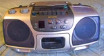Aiwa CSD-ES227 Portable Stereo Am/fm Radio Cd Cassette Recorder Boombox Silver. Fixed Price $49.98.