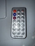 Remote Control For Craig CR4189BT Portable Mini Tower Fm Stereo Radio. Fixed Price $10.00.