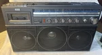 Magnavox D8443 Power Player Boombox Band Cassette/onlyradio Speakers Work.. Fixed Price $95.00.