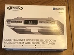 Jensen SMPS-628 Under Cabinet Universal Bluetooth Music System With Digital Fm. Fixed Price $49.99.