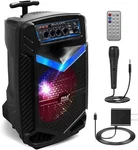 Pyle 400W Rechargeable Outdoor Bluetooth Speaker Portable Pa System. Fixed Price $62.99.