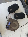 Gpx HC208B Cd Player Home Music System Am/fm Radio Headphone Jack Black Speakers. Fixed Price $24.99.