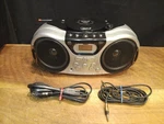 Rca RCD159A Am Fm Radio Portable Boombox Tested & Works, Great Sound. Fixed Price $29.99.