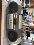 Jvc Kaboom RV-B55GY Grey Boombox Cd Radio Tuner Tested, See Description. Fixed Price $100.00.