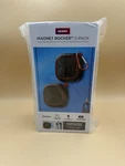 Ion Audio Magnet Rocker Portable Water Resistant Bluetooth Speakers 2 Pack New. Fixed Price $39.98.