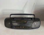Emerson AC2351 Double Cassette Boombox (used, Good Condition) Tested. Fixed Price $35.00.