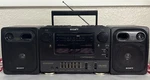 Sony Am/fm Radio Boombox CFS-W470 Tape Player Cassette For Parts/repair. Fixed Price $10.99.
