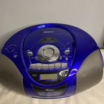Vintage Memorex Blue Portable Cd/cassette/am-fm Boombox MP3207-02 Read Info. Fixed Price $59.99.