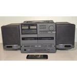 Yamaha AST-C10 Stereo System Dual Cassette Cd Player Remote 1989. Fixed Price $199.99.