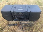Jvc PC-X75 Cd Dual Cassette Tuner Portable Player Recorder Boombox Tested Read. Fixed Price $60.00.