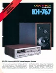 1977 Pioneer Centrex KH-767 Glossy Dealer Stereo Cassette System Brochure Hifi. Fixed Price $15.50.