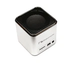 Nakamichi Silver Mini Plus Speaker (used, Battery Will Not Charge). Fixed Price $10.94.