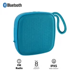 Mini Wireless Bluetooth Speaker Onn Rugged Water Resistant Rechargeable Teal. Fixed Price $15.00.