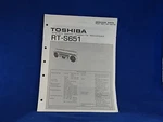 Toshiba RT-S651 Radio Cassette Recorder Service Manual. Fixed Price $19.98.