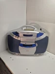 White Westinghouse Wpd 14142 Cassette/cd Player & Boombox Tested Working W/cord. Fixed Price $29.99.
