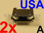 2X Micro Usb / Type-c Charging Port For Ion Bluetooth Speaker Many Models Usa. Fixed Price $6.98.