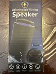 Power Go Lightning Bolt Wireless Speaker Bluetooth Portable. Fixed Price $20.00.