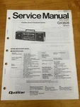 Quasar GX3628 Radio Cassette Tape Boombox Service Manual Oem Vintage Diagrams. Fixed Price $17.99.