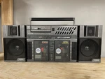Yorx Model BP1000 3 Cassette Recorder Player Am/fm Boombox Detach Speakers As-is. Fixed Price $54.36.
