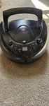 Onn Portable Cd Boombox With Am/fm Radio, 3.5MM Aux-in, Ac Corded/battery. Fixed Price $19.99.