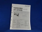 Toshiba RT-S723D Radio Cassette Recorder Service Manual. Fixed Price $19.98.