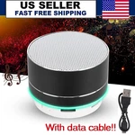 Mini Portable Bluetooth Speaker Rechargeable Wireless Stereo Bass Usb/tf/fm Mode. Fixed Price $6.49.