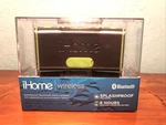 Ihome Bluetooth Speaker- Splash Proof, Rechargeable.. Fixed Price $25.00.
