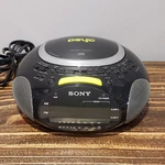 Sony Psyc Player Clock Radio ICF-CD832 Black Tested. Fixed Price $39.99.