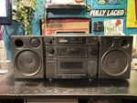 Magnavox AZ9435 Boombox Stereo Cd Cassette Radio Vintage. Fixed Price $80.00.