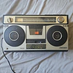 Vintage Sanyo Boom Box Model M9970 Radio Works Tape Untested. Fixed Price $65.00.
