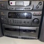 Aiwa CA-DW400U Boom Box Dual Cassette Tuner Stereo Component (cd Not Works). Fixed Price $59.99.