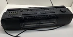 Vtg Rare Ge Am/fm Radio Dual Cassette Player W/equalizer Model # 3-5639A Tested. Fixed Price $55.00.