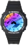 Casio G-shock Iridescent Color Analog Digital Quartz GA-2100SR-1A Unisex Watch. Fixed Price $141.44.