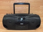 Genuine Rca (RP7936A) Black Cd Cassette Player With Am/fm Radio **read**. Fixed Price $34.08.