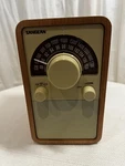Sangean Fm / Am Wooden Cabinet Receiver Walnut (WR-15WL) (WR15WL). Fixed Price $130.00.