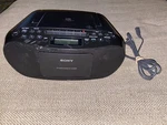 Sony CFD-S50 Cd/cassette-recorder/amfmradio/audioin Tested And Works Great! Used. Fixed Price $76.99.