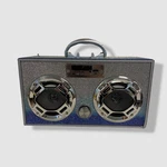 Wireless Express Bling Retro Mini Bluetooth Boombox. Fixed Price $25.48.