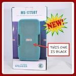 MS-1775BT Portable Bluetooth Speaker Wireless Party Radio Usb Rechargeable Black. Fixed Price $23.24.