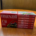 Nwt - 12 (two Packs) Maxell Ur 60 Audio Cassettes. Fixed Price $25.00.