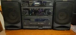Vintage 90 Magnavox Boombox Cassette & Cd Player AZ9340. Fixed Price $48.00.