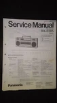 Panasonic RX-5285 Service Manual Original Repair Boombox Ghettoblaster Tape Deck. Fixed Price $32.50.
